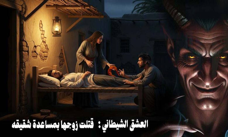 قتلت زوجها بمساعدة شقيقه