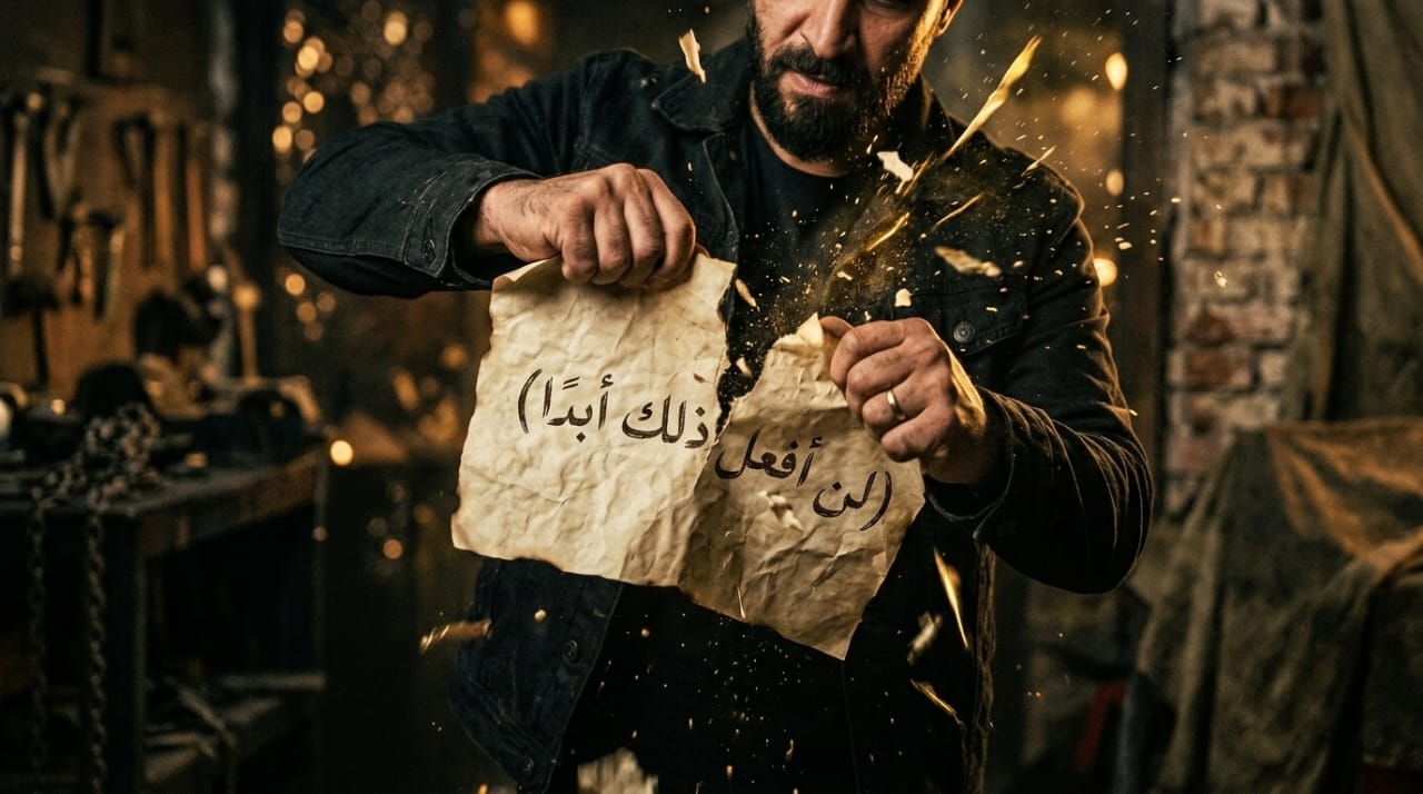 هل قلت : “لن افعل ذلك” ؟